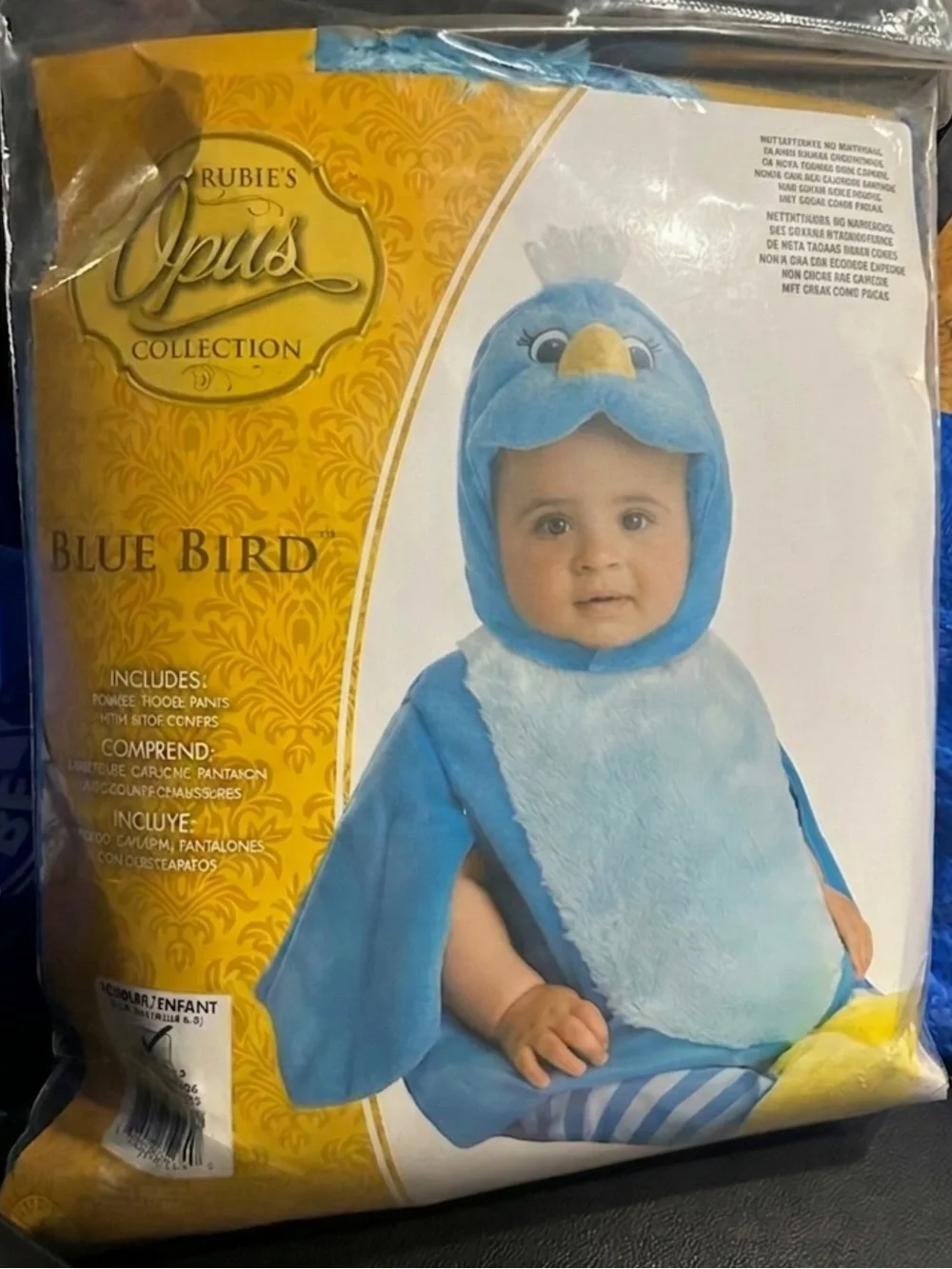🐦 Opus Collection Blue Bird Infant Toddler Costume 🐦